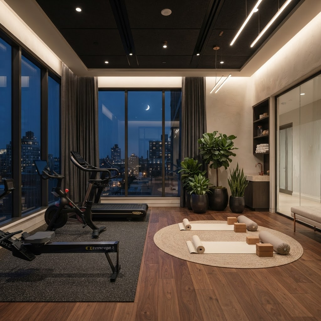 Fitness and wellness studio concept